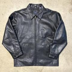 【80s】oldgap風 レザージャケット イタリア製 フェード◎ ドリズラー 80s】oldgap風 レザージャケット イタリア製 フェード◎ ドリズラー