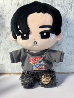 すのチルBIGぬいぐるみ アウトフィット シルバーネックレス