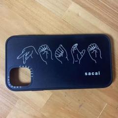 sacai×casetify iPhone11ケース 黒