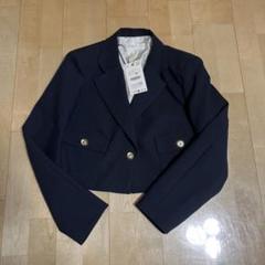 ZARA ネイビー ジャケット ZARA】Z1975 ポケット デニムジャケット ブルー 0108/021/407