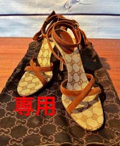 グッチ サンダル　ピンク　ゴールド　オレンジ　パンプス　GUCCI グッチ サンダルピンクゴールドオレンジパンプスGUCCI