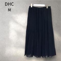 DHC ネイビープリーツスカート ミモレ丈 M相当 ウエストゴム 緩めのサムネイル