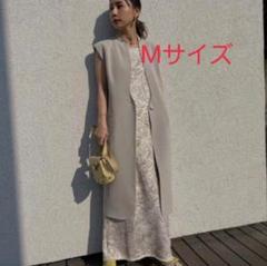 Ameri WAVE COLLAR ANGULAR VEST ジレ Mサイズのサムネイル