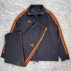 ▼00s adidas セットアップジャージ　トラックジャケット【S】グレー