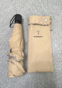 ✨新品.未使用美品✨. BURBERRYレディース折畳傘 BURBERRY 折りたたみ傘 晴雨兼用 未使用品