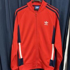 adidas ジップアップジャージ 三つ葉/トレフォイルDESCENTE
