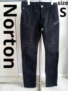 Nortonブラックデニムパンツ Sサイズ