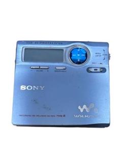 稀少品SONY　ポータブルMDレコーダー　MZ-N920　ブルー SONYポータブルMDレコーダーMZ-N920ブルー