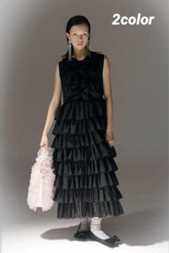 Bibiy ARIEL FRILL DRESS ロングワンピース ノースリーブ 2025年最新】bibiy ワンピース 白の人気アイテム - メルカリ