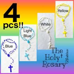 カラー☆ロザリオ 4pcs BLUE系のサムネイル