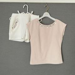 Rady - Rady ジュエリーボーダートップス　ネイビー　ビジュー　♡スナイデル　リエンダ Rady - Rady ジュエリーボーダートップス ネイビー ビジュー
