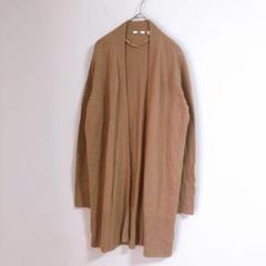 【UNIQLO】（M）カシミヤ混ニットカーディガン/シンプル/無地柄