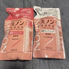 ミノン　薬用ヘアシャンプー・コンディショナーのサムネイル