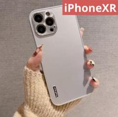 【新品未使用】iPhoneXRケース シルバー