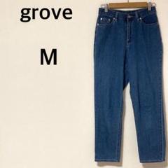 グローブ テーパードデニムパンツ 【M】ジーンズ カジュアル 美シルエット