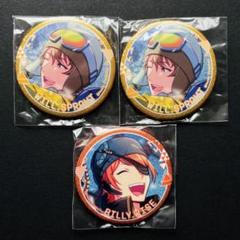 エリオス ウィル ビリー カプセルキャラバッジ カプ缶 缶バッジ 3点セット