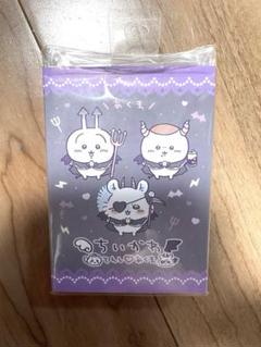 新品未開封！ちいかわ　てんし　あくま　パタパタメモ　あくま　メモ帳　モモンガ　紫