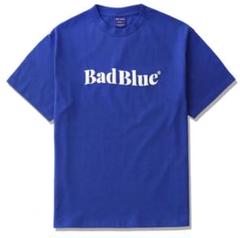 【TXT着用】韓国ブランド Bad Blue Tシャツ ブルー Mサイズ