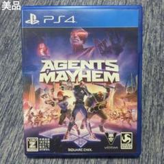 【美品】PS4 エージェンツ オブ メイヘム