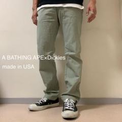 A BATHING APE×Dickiesエイプ ディッキーズ USA製 旧タグ