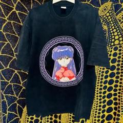 拉麺少女 個性的 メンズ リプリント Tシャツ 新品 ウォッシュ加工