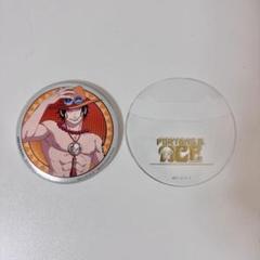 ワンピース ONEPIECE スクエア 缶バッジ エース 7点 ワンピース collection缶バッジ エース - メルカリ