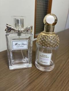 Christian Dior ディオール　化粧品　空き瓶、空瓶、空き容器　7つ 最終値下げ空き瓶 香水 ディオール アディクト Dior Addict 硝子