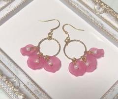 ハンドメイド ピアス