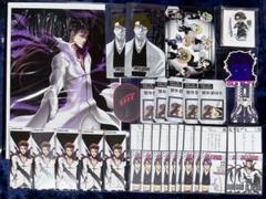BLEACH 藍染惣右介　ポスター　絵札缶バッジ　骨牌　扉絵ポストカード BLEACH 藍染惣右介 ポスター 絵札缶バッジ 骨牌 扉絵ポスト
