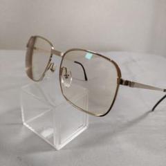 253 美品　ダンヒル　DUNHILL 6087 ゴールドメガネ 度あり