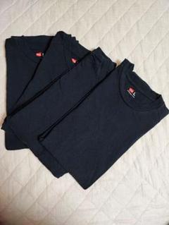 【まとめ売り】HanesラグランスリーブTシャツ(HM-Z201)　4枚セット①のサムネイル