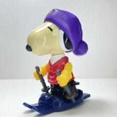 スヌーピー スキー ヴィンテージフィギュア　ハッピーセット