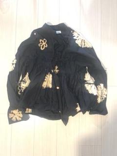 イロジカケ　irojikake ラバリシャツ　ブリーチ染め タイダイ イロジカケ irojikake ラバリシャツ ブリーチ染め タイダイ