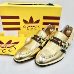 付属品完備！ほぼ新品✨グッチ×アディダス ローファー ホースビット シェリー 付属品完備！ほぼ新品✨グッチ×アディダス ローファー ホース