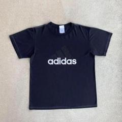 adidasヴィンテージ90s〜00sステッチTシャツ古着ビッグロゴY2K黒M