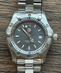 美品 TAGHEUER タグホイヤー WK1315 プロフェッショナル シルバー