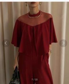 完売 新品タグ付　AMERI CURTAIN SHOULDER ROMPERS CURTAIN SHOULDER ROMPERS（つなぎ/オールインワン）｜Ameri