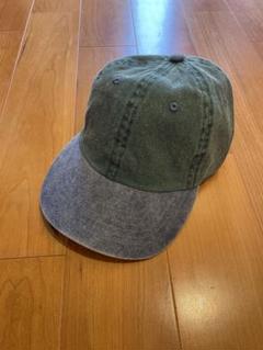 NEWHATTAN/ニューハッタン 2トーンキャップ グリーンxネイビー