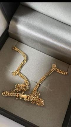 喜平ネックレス18金k18 6面ダブル 40cm 10.7g、