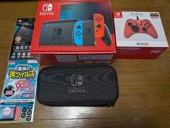 送料込★ニンテンドーswitch+コントローラー+本体ケース+α