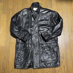 2022年最新】ピエールバルマン/レザージャケット(メンズ)の人気 買い物サービス Lサイズ ブラック レザーコート ピエールバルマン BALMAIN PIERRE レザージャケット