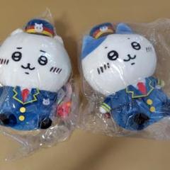 ハチワレ 駅員さん ぬいぐるみ ちいかわ 駅員さんなぬいぐるみS（ハチワレ）【1会計 2個まで