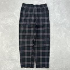 unknown パジャマパンツ チェック ネイビー archive c-boy 00s unknown パジャマパンツ cityboy チェック 古着 ブラック