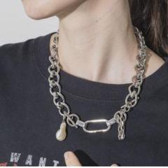 ジーナシス　ネックレス　シルバー JEANASIS 「JEANASIS」 ネックレス FREE シルバー レディース