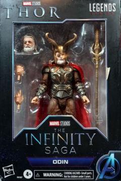 マーベルレジェンド　KING THOR x ODIN ビルドパーツ (レア) ALLFATHERS! Marvel Legends King Thor Odin Bor Action Figure