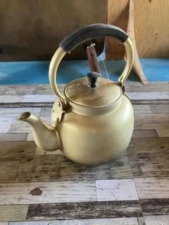 古道具　蒸し器　銅製　昭和　レトロ 昭和レトロHOKUSEI 蒸し器 金色角蒸22 - メルカリ