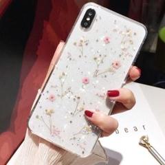 iPhone15 スマホカバー スマホケース 花　おしゃれ フラワー　韓国