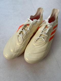 adidas Copa スパイクシューズ クリーム色/オレンジ　サイズ25センチ