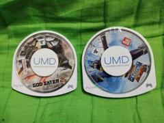 PSP　機動戦士ガンダム ガンダムvsガンダム ＆ ゴッドイーター2 セット