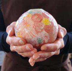 【新品・未使用】工房ゆずりは　紅彩花間取　プチポット　記念品　プレゼント Amazon.co.jp: 工房ゆずりは 紅彩花間取 マグカップ 瀬戸焼
